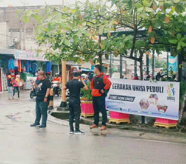 Unisi Tembilahan Galang Dana Bantuan Buat Ponpes Anwarul Ulum